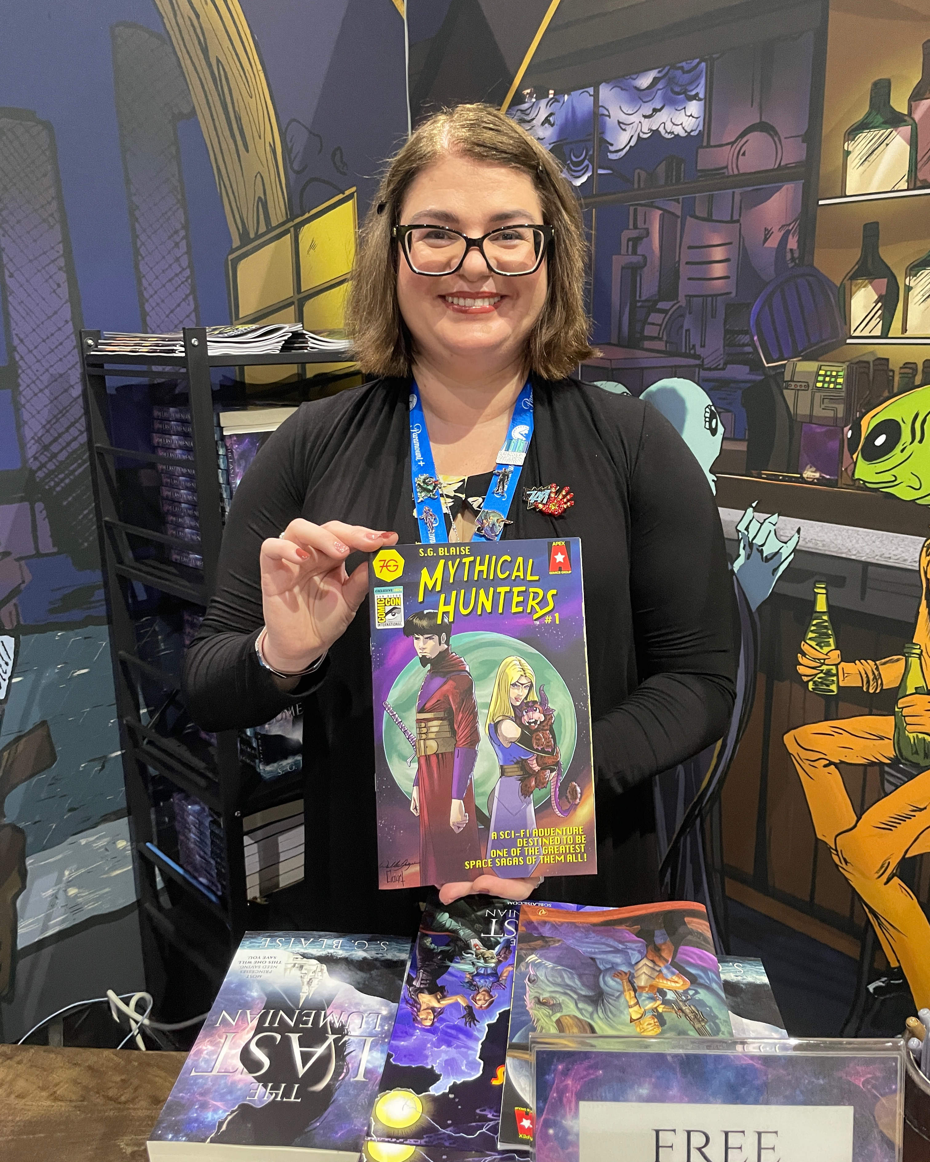 S.G. Blaise Writes Comics